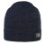 Merino pletená čepice Urban - vzor 44 - tmavě modrá