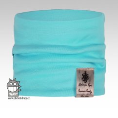 Nákrčník Pastels - vzor 07 - světle modrá