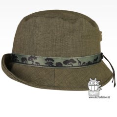 Klobouk Panama - vzor 06 - khaki