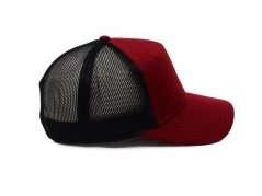 Kšiltovka  Snap Curved - vzor 03 - červená vel. 56-60