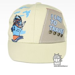 Dětská letní kšiltovka- vzor 089 vel.48-50