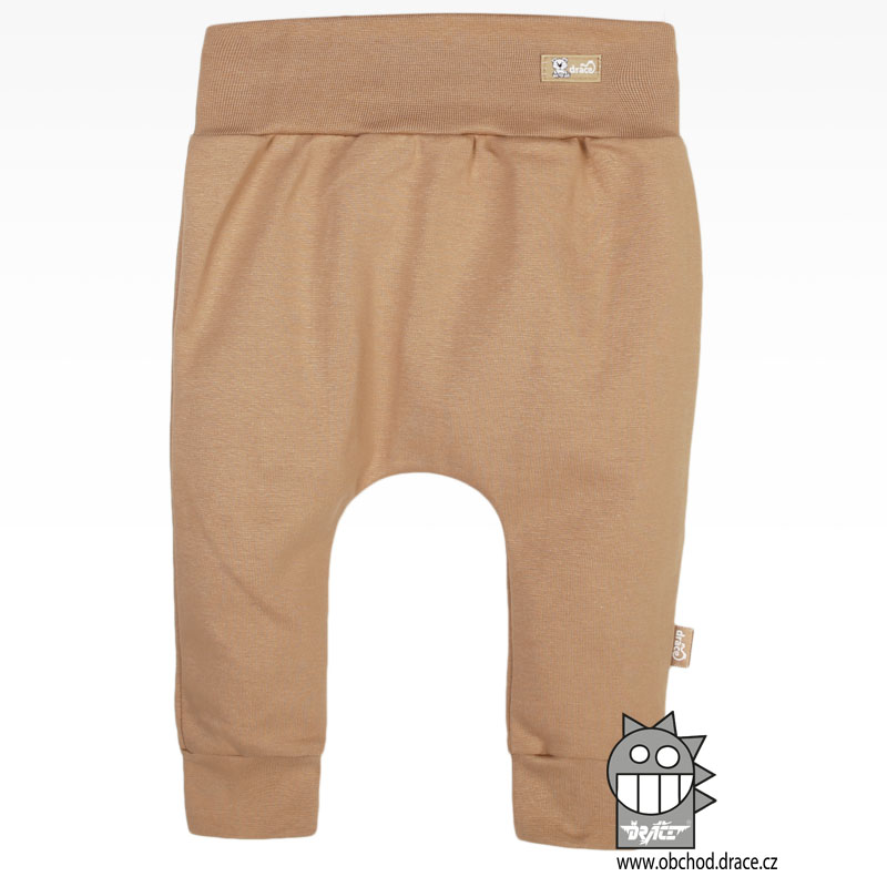 Kojenecké tepláky Baby - vzor 02 cappuccino