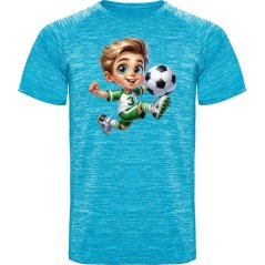Dětské funkční tričko Austin - vzor 003 - fotbalista
