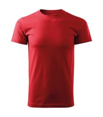 Bavlněné unisex tričko - vzor 05 - červená