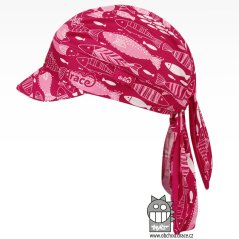 Funkční vzdušný šátek pirát kšilt - vzor 10 - DOPRODEJ