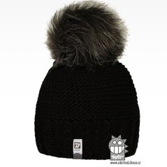 Kulich chlupatá bambule - Rainbow vzor 03 - černá