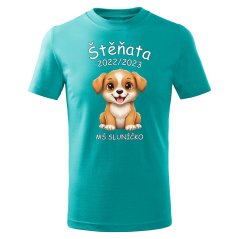 Školkové tričko - Pejsek - 008