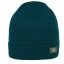 Merino pletená čepice Urban - vzor 45 - petrolejová