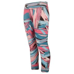 Dětské legíny Silky - vzor 14 - růžová - abstrakt