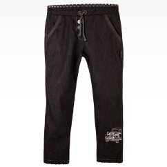 Kalhoty Sabina - vzor 12 - jeans černá auto