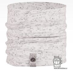 Nákrčník Alan - vzor 02 - bílá / melír