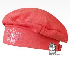 Baret dívčí - vzor 05
