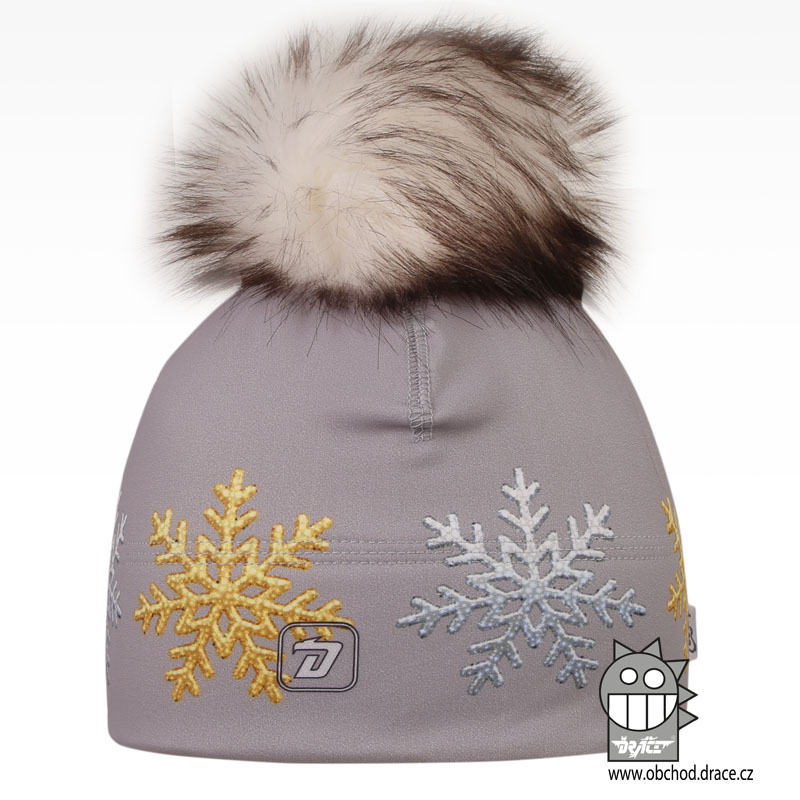 Flavio - chlupatá bambulka čepice pro zimní období. - vzor 23