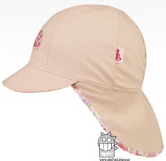 Kšiltovka Sahara - vzor 32 - světle růžová, beruška