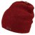 Dámská zimní pletená čepice s příměsí vlny a králičí srsti - vzor 008 - bordo
