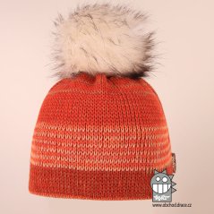 Čepice pletená norsk - vzor 44