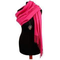 Dámská elegantní šála - vzor 045 - malinová