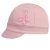 Dívčí bavlněný baret s kšiltem - vzor 03 - světle pudrová