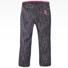 Kalhoty Sabina - vzor 10 - jeans malina kočka