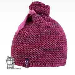 Set pletená čepice a nákrčník Zvonilka - vzor 05