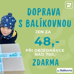 🎉  Balíkovna jen za 48 kaček!