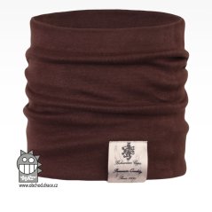 Nákrčník Pastels - vzor 15 - hnědá