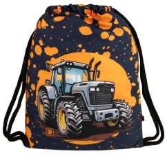 Sportovní vak - vzor 38 - tmavě modrá - traktor