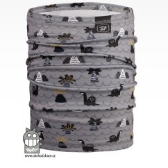 Nákrčník / multifunkční šátek - vzor 105 - dinosauři