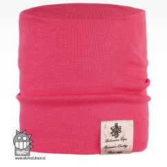 Nákrčník Pastels - vzor 35 - růžová neon