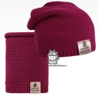 Sety pletené čepice a nákrčníku