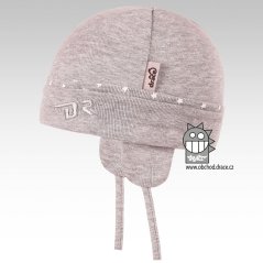 Pája bavlněná kojenecká čepice - B01
