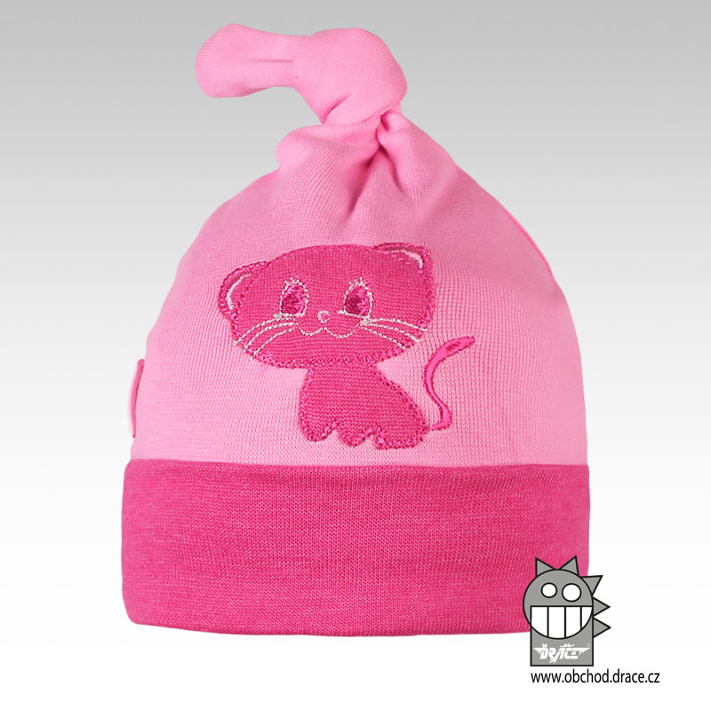 Neználek bavlněná kojenecká čepice - vzor 01