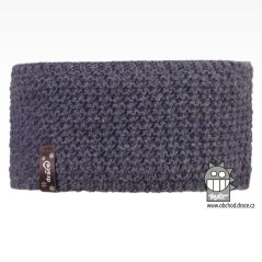 Čelenka pletená Rigi - vzor 22 - jeans