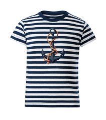 Dětské bavlněné tričko s potiskem - vzor 156 - Sailor / kotva
