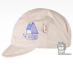 Kšiltovka Denim - vzor 29 béžová