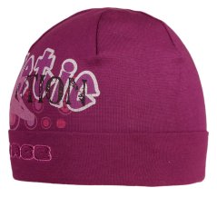 Bavlněná čepice DOPRODEJ - vzor 129 - fialová