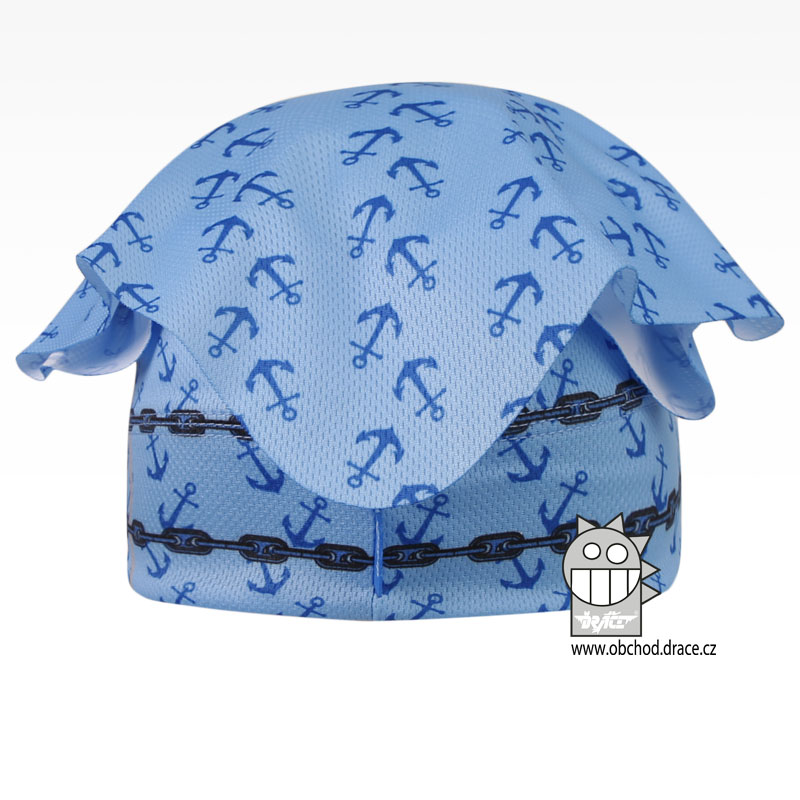 Funkční lehoučký šátek Emily kšilt na jaro a léto - vzor 11