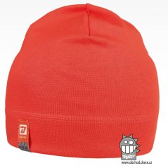 Bavlněná čepice Alan - vzor 22 - korálová