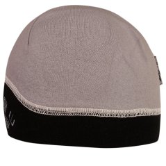 Bavlněná čepice DOPRODEJ - vzor 117  - černá / šedá
