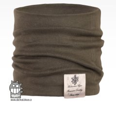 Nákrčník Pastels - vzor 16 - khaki zelená