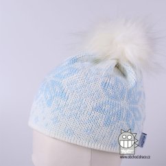 Čepice pletená norsk - vzor 17