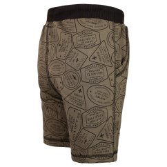 Bavlněné kraťasy - Skate - vzor 29 - khaki zelená