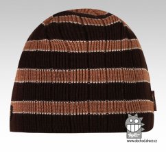 Pletená čepice pruh - vzor 27 pro období jaro, podzim a teplou zimu