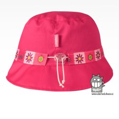 Klobouk letní Palermo - vzor 08 - růžová