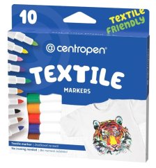 Fixy na textil CENTROPEN 2739 - 10 ks