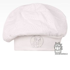 Bavlněný baret Máša - vzor 03