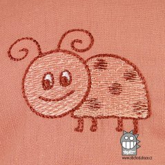 Kšiltovka Sahara - vzor 41 - lososová, beruška