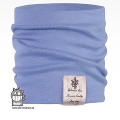 Nákrčník Pastels - vzor 20 - nebeská modrá