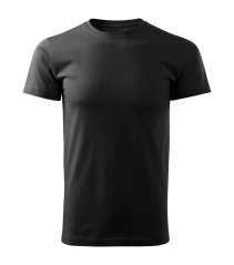 Bavlněné unisex tričko - vzor 02 - černá