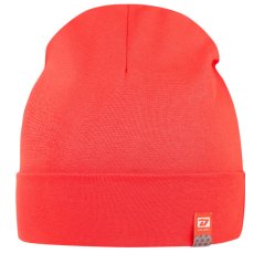 Bavlněná čepice York - vzor 28 - korálová
